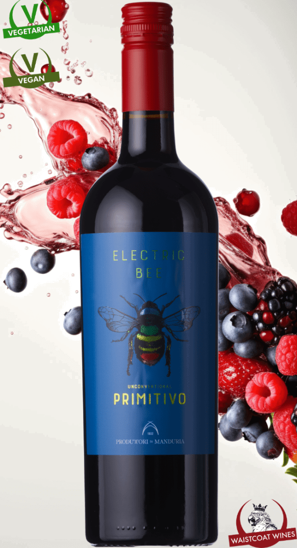 Electric Bee, Produttori Di Manduria, IGT Puglia, Italy, 2023