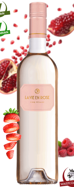 La Vie En Rose, Cinq Pétales, Cinsault Rosé, IGP Pays d'Oc, Languedoc, France, 2024
